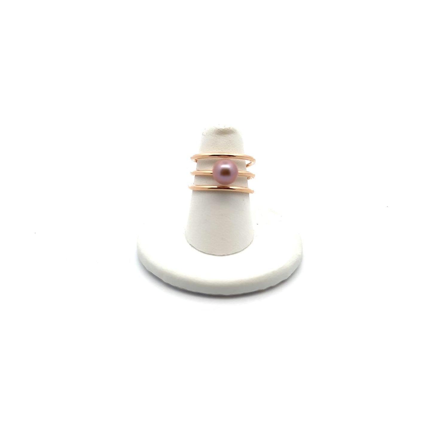 Mana Ring w Pink Edison Pearl