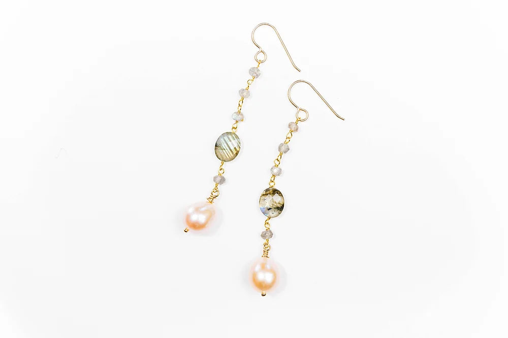 The Mother of Pearl Earrings