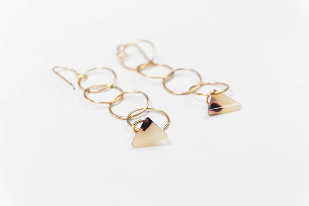 The Wailele Earrings with Charm