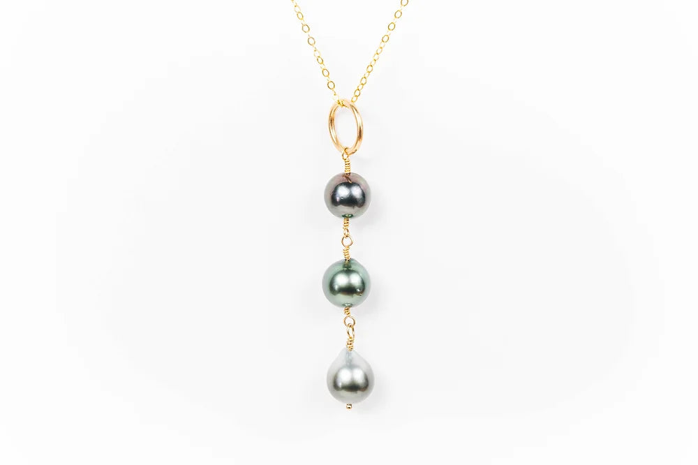 Tri Color Mermaid Necklace