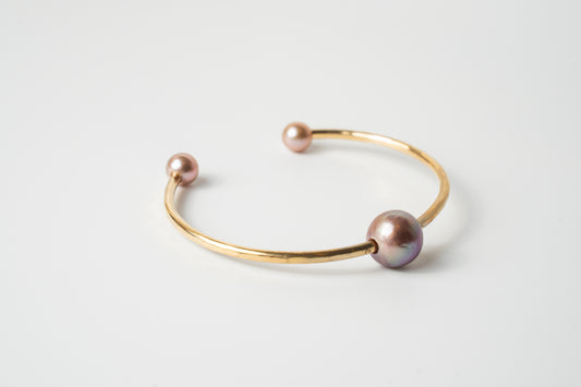 Have your Cake and eat it too Pink Edison Cuff