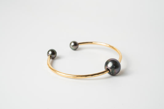 Have your Cake and eat it too Black Tahitian Cuff