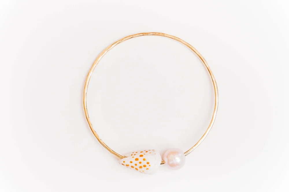 Mosomi Bangle Pu'pu Momi Bangle – Little Sea Gypsy Jewelry
